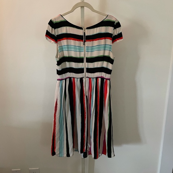 Anthropologie Striped Short Sleeve Dress - Picture 7 of 13